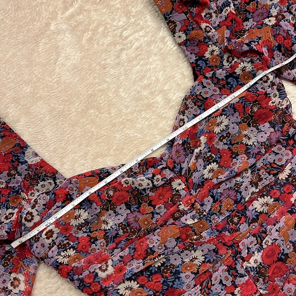 ZARA Multicolor Floral Mini Dress - Picture 15 of 16